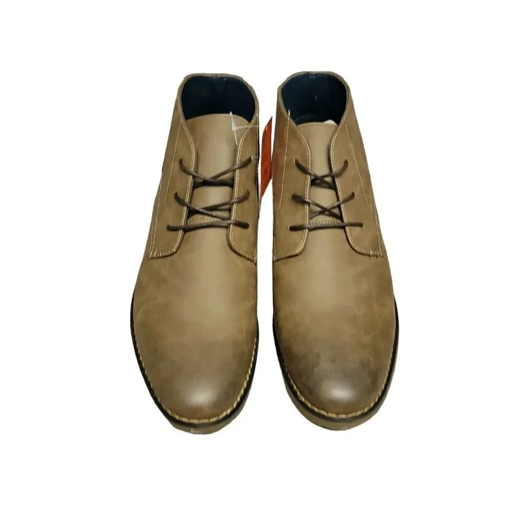 DEER Stags Mark Dress Comfort Lace-up Boots. Size 9. New In Box